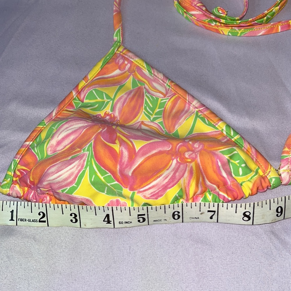 Lilly Pulitzertriangle String Bikini Top - image 6